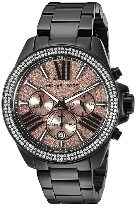 michael kors reloj mujer plata|michael kors watches ladies black.